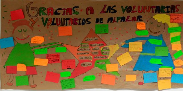 Cartel colaborativo Homenaje al Voluntariado 2017