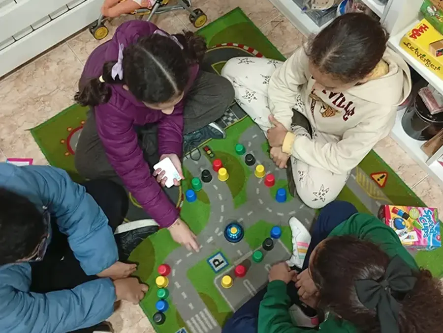 Taller con niños