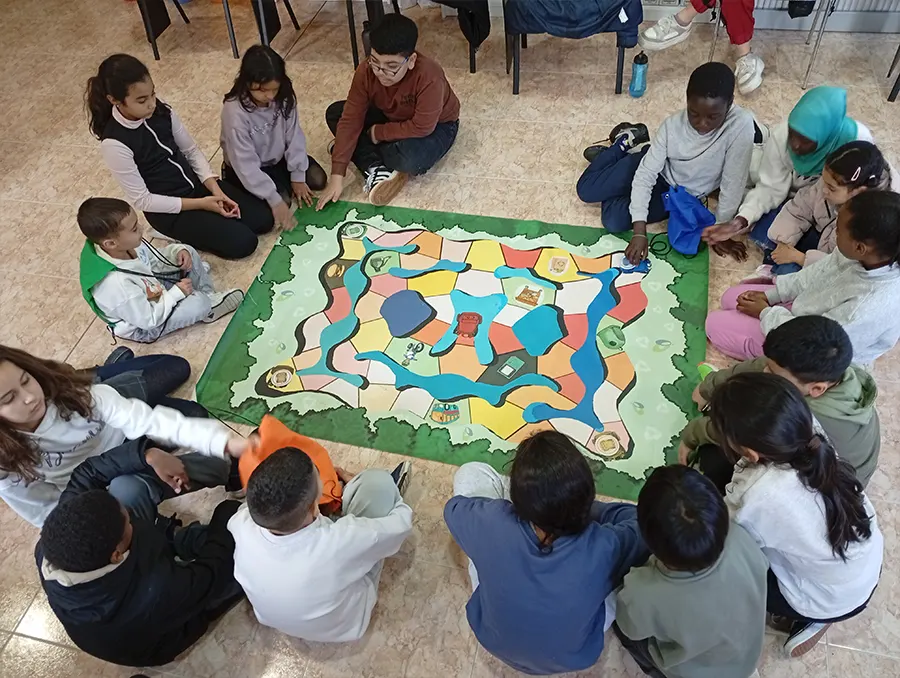 Taller con niños